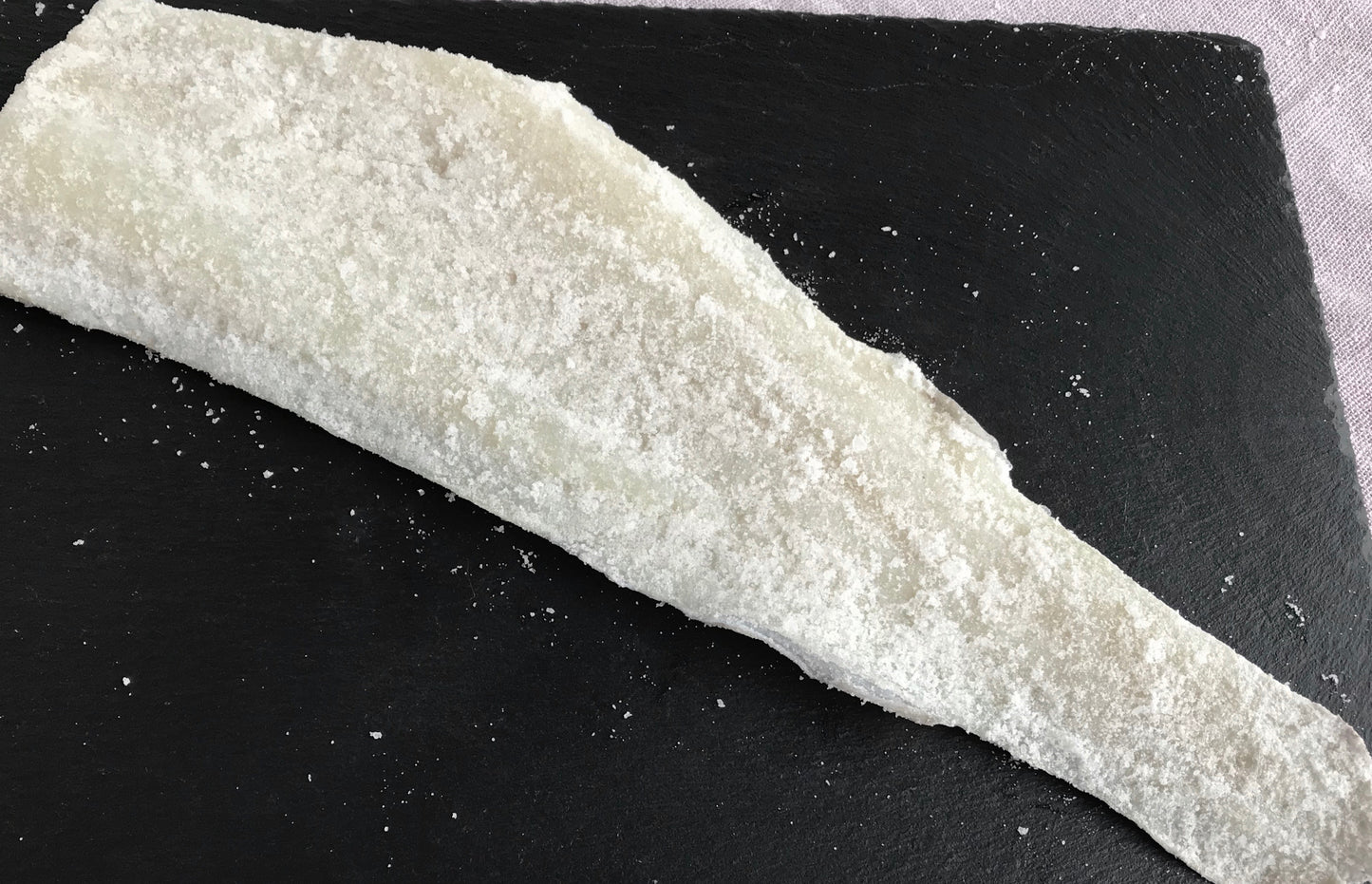 Bacalao. Filete pequeño de calidad extra sin hueso. 500 g.