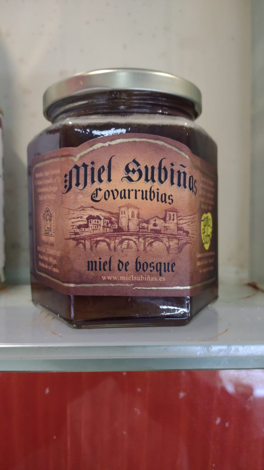 Miel Subiñas de Covarrubias. 500 g