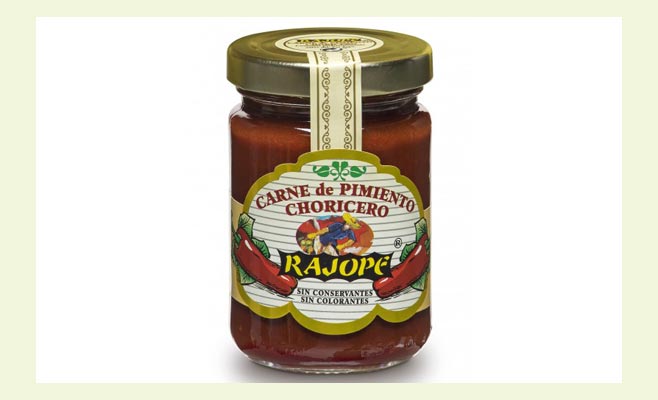 Carne de Pimiento Choricero. Rajope. Ribera del Ebro. La Rioja